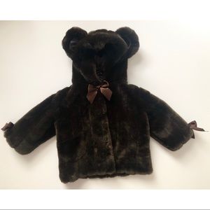 Bear Faux Fur Coat